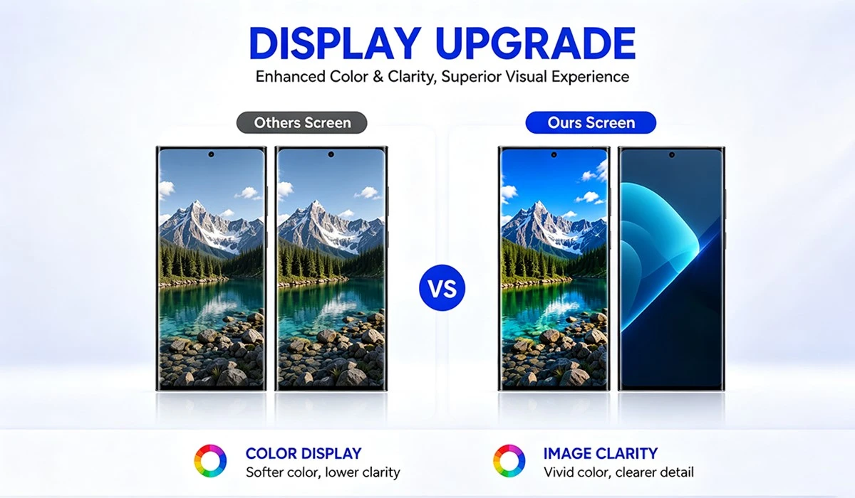 DISPLAY UPGRADE DISPLAY UPGRADE